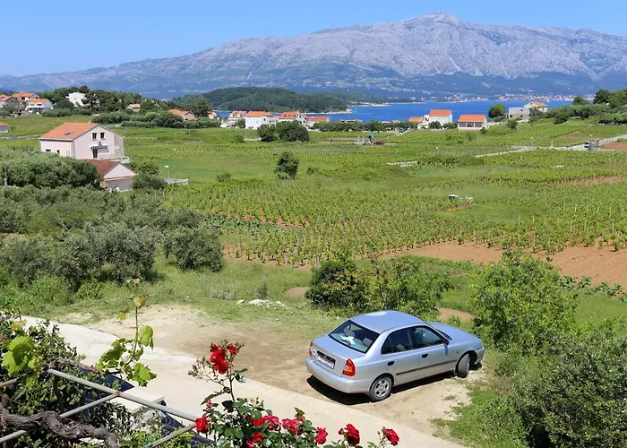 With Parking Space Lumbarda, Korcula - 4352 公寓 鲁巴达